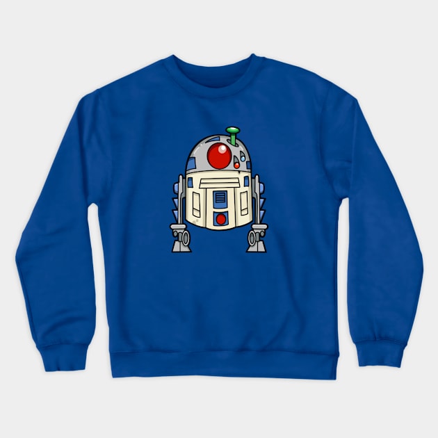 Vintage Droid Crewneck Sweatshirt by NikInked